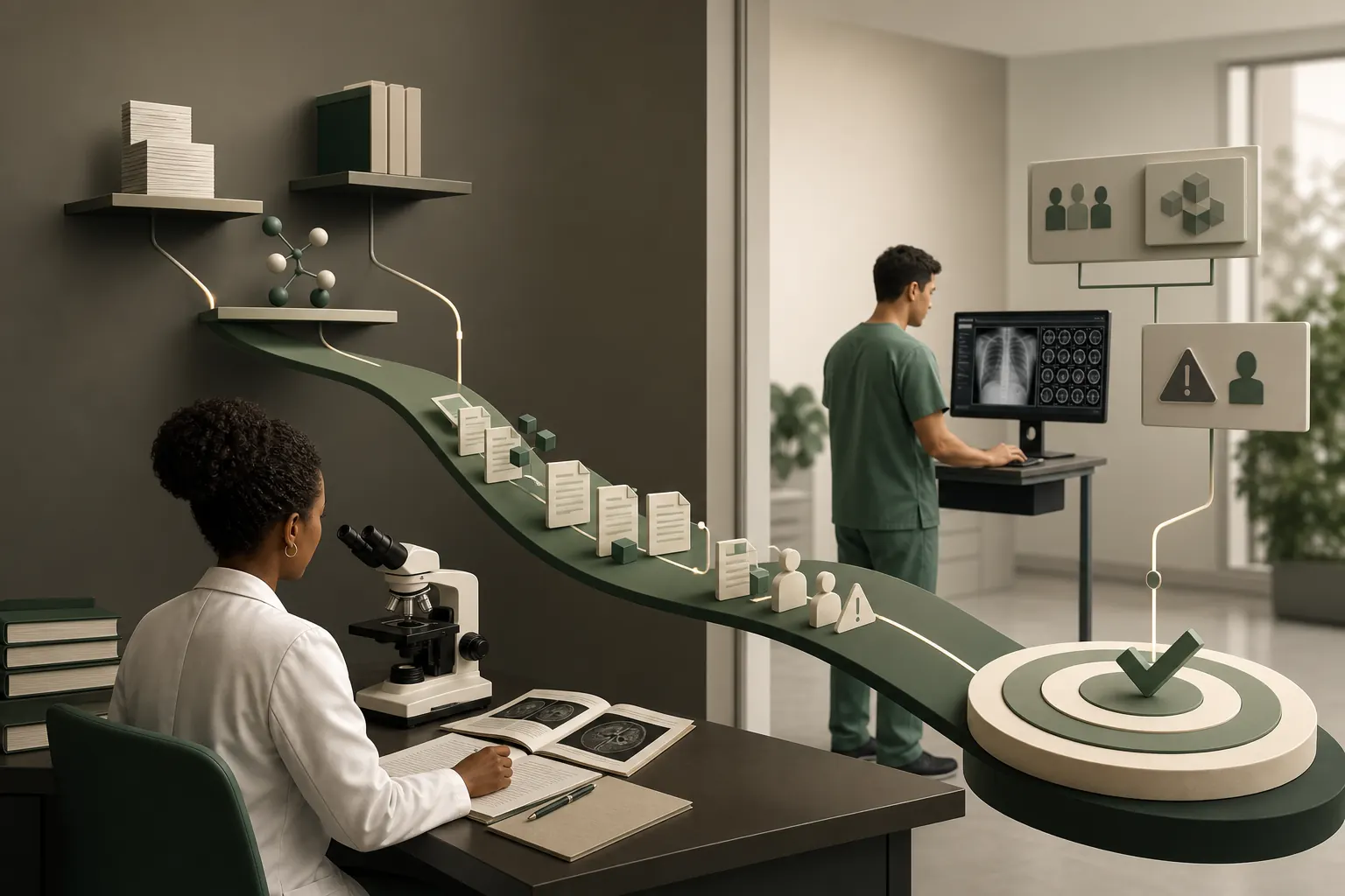 Editorial cover for HealthBench Professional raises the bar for testing clinical AI